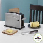Set mic dejun de jucarie Toaster Expresso din lemn - Prajitor de paine Kidkraft Espresso Toaster